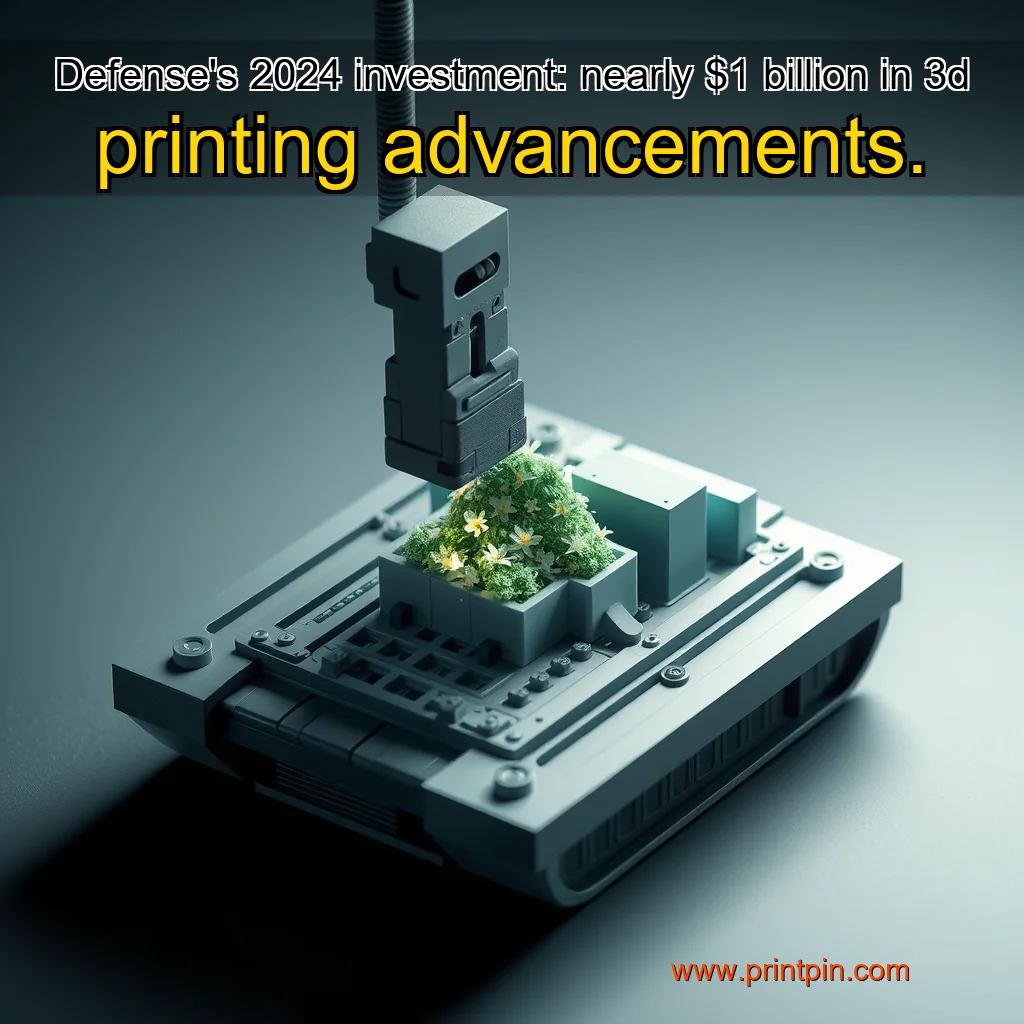 Read more about the article Defense’s 2024 investment: nearly $1 billion in 3d printing advancements.