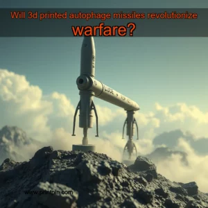 Read more about the article Will 3d printed autophage missiles revolutionize warfare?