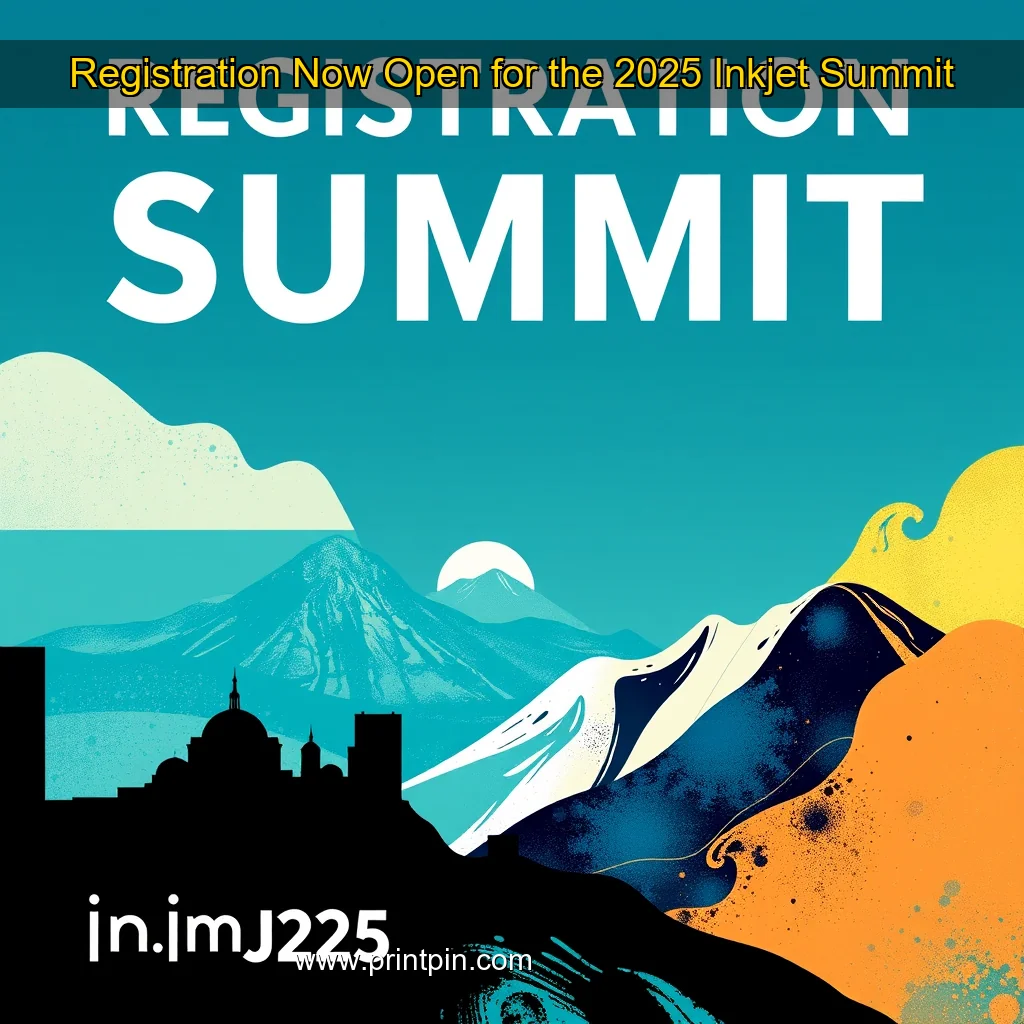 You are currently viewing Registration Now Open for the 2025 Inkjet Summit