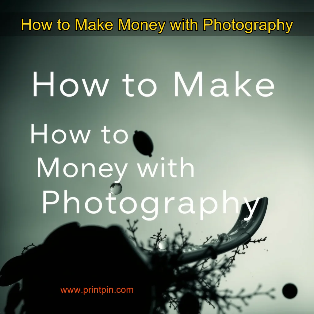 You are currently viewing How to Make Money with Photography
