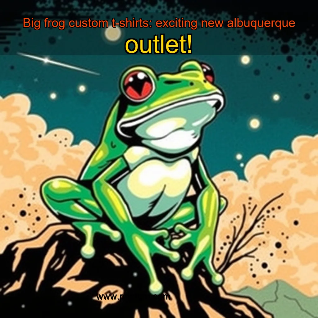 You are currently viewing Big frog custom t-shirts: exciting new albuquerque outlet!