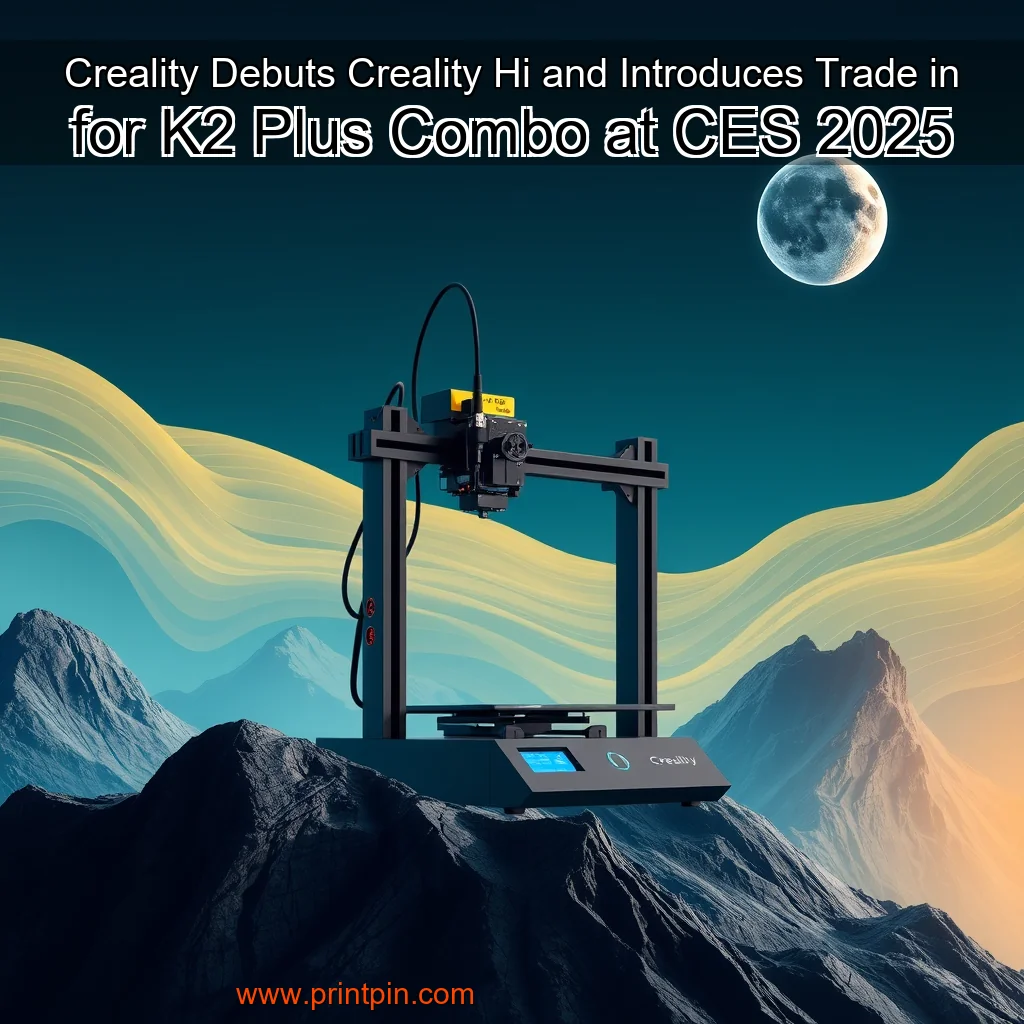 You are currently viewing Creality Debuts Creality Hi and Introduces Trade  in for K2 Plus Combo at CES 2025