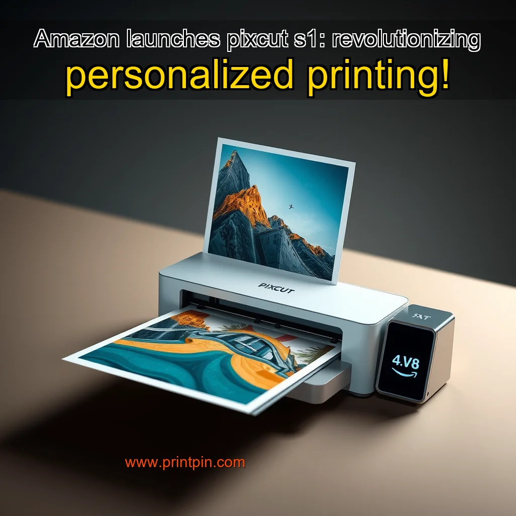 You are currently viewing Amazon launches pixcut s1: revolutionizing personalized printing!