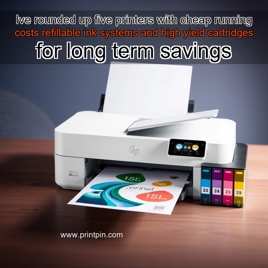 You are currently viewing Ive rounded up five printers with cheap running costs  refillable ink systems and high  yield cartridges for long  term savings