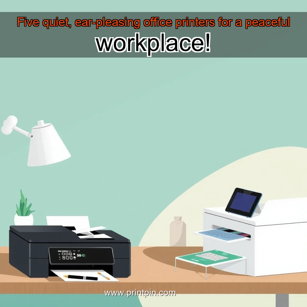 You are currently viewing Five quiet, ear-pleasing office printers for a peaceful workplace!