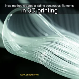 Read more about the article New method creates ultrafine  continuous filaments in 3D printing