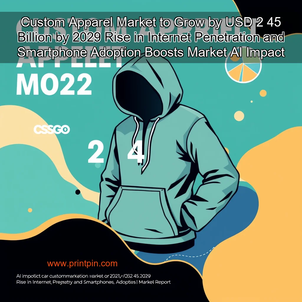 Read more about the article Custom Apparel Market to Grow by USD 2  45 Billion by 2029  Rise in Internet Penetration and Smartphone Adoption Boosts Market  AI Impact Report