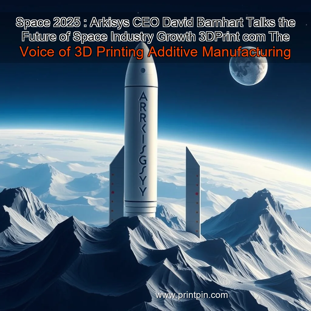 Read more about the article Space 2025 : Arkisys CEO David Barnhart Talks the Future of Space Industry Growth  3DPrint  com  The Voice of 3D Printing  Additive Manufacturing