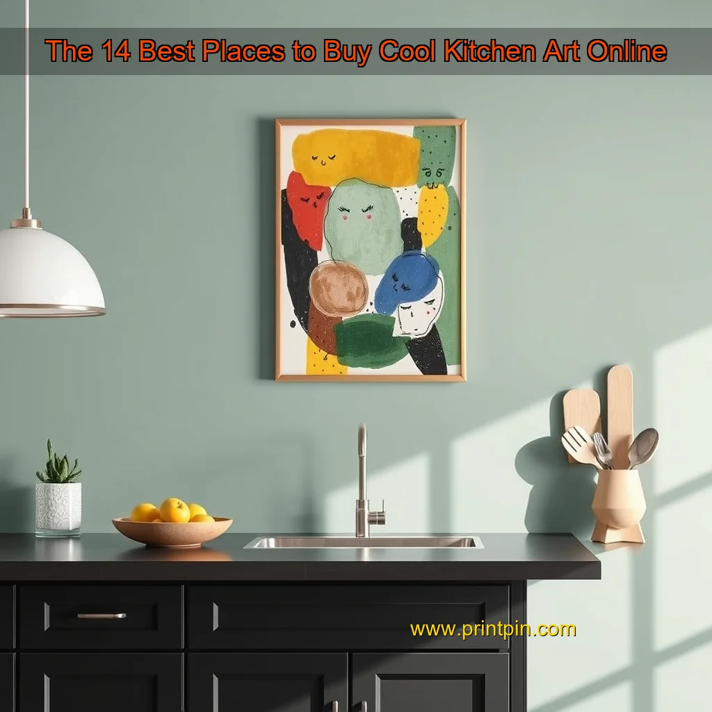 You are currently viewing The 14 Best Places to Buy Cool Kitchen Art Online