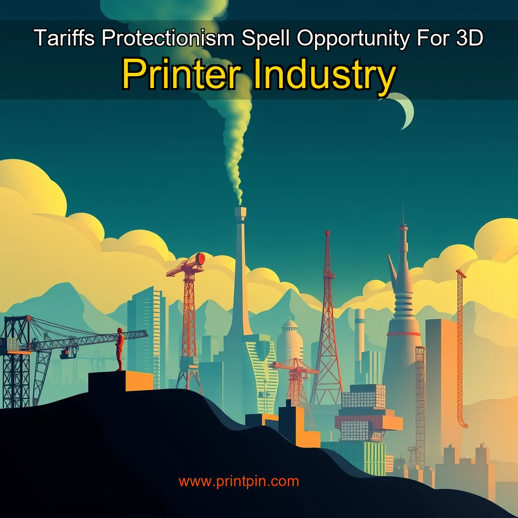 You are currently viewing Tariffs  Protectionism Spell Opportunity For 3D Printer Industry