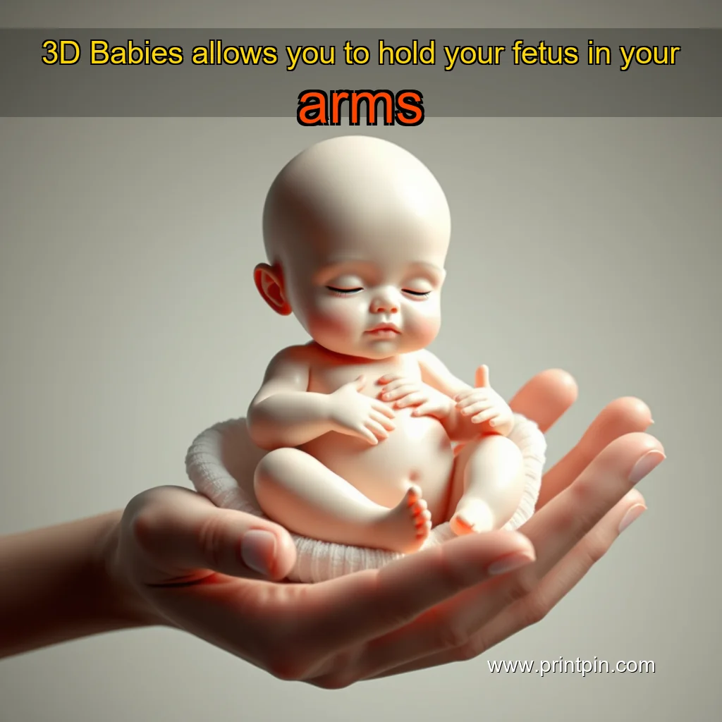 Read more about the article 3D Babies allows you to hold your fetus in your arms
