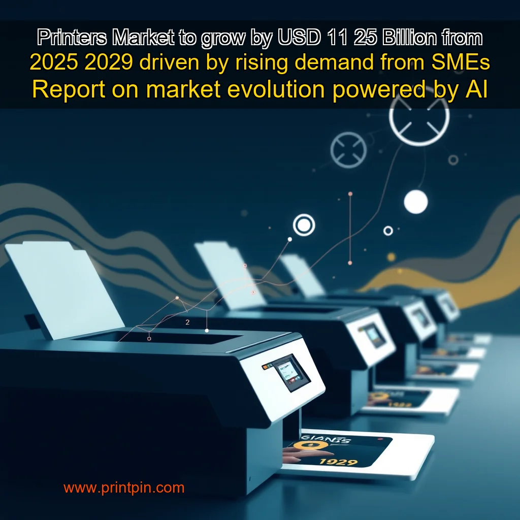 You are currently viewing Printers Market to grow by USD 11  25 Billion from 2025  2029  driven by rising demand from SMEs  Report on market evolution powered by AI