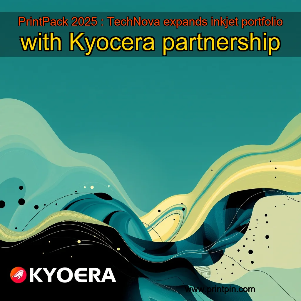Read more about the article PrintPack 2025 : TechNova expands inkjet portfolio with Kyocera partnership
