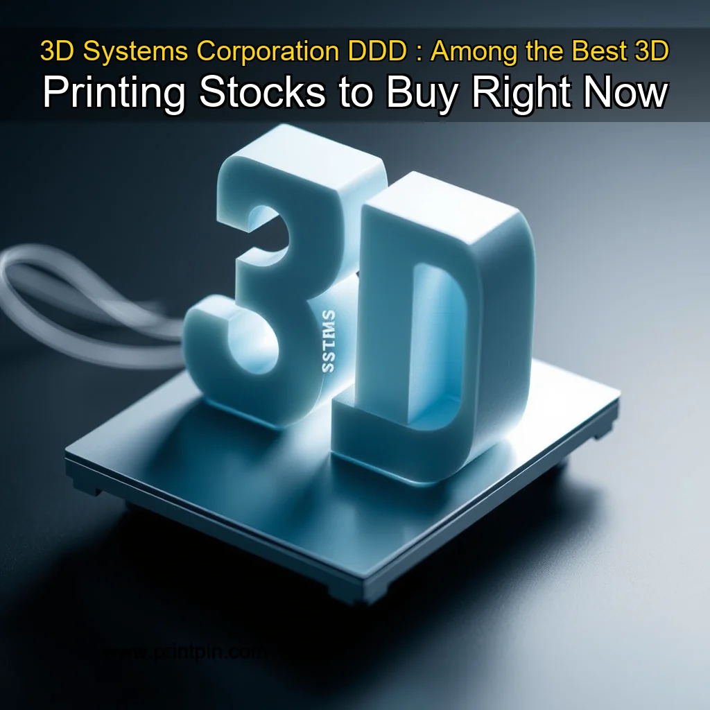Read more about the article 3D Systems Corporation  DDD : Among the Best 3D Printing Stocks to Buy Right Now