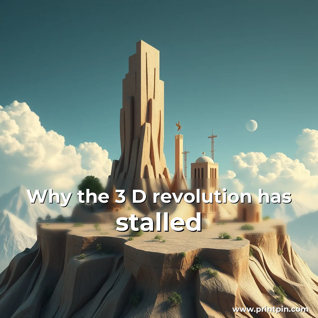 Read more about the article Why the 3  D revolution has stalled
