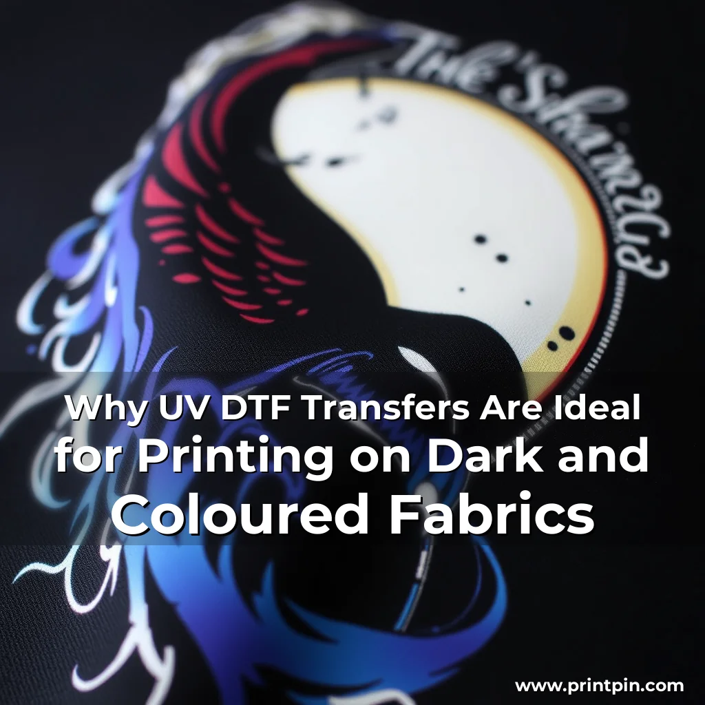 Read more about the article Why UV DTF Transfers Are Ideal for Printing on Dark and Coloured Fabrics