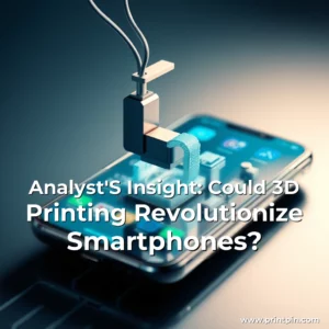 Read more about the article Analyst’S Insight: Could 3D Printing Revolutionize Smartphones?