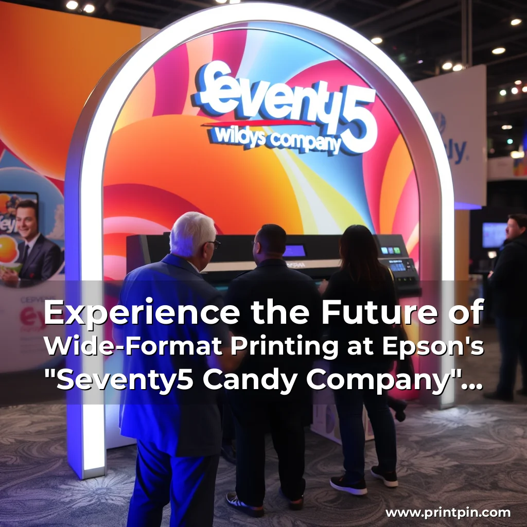 Read more about the article Experience the Future of Wide-Format Printing at Epson’s “Seventy5 Candy Company” Booth