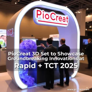 Read more about the article PioCreat 3D Set to Showcase Groundbreaking Innovations at Rapid + TCT 2025