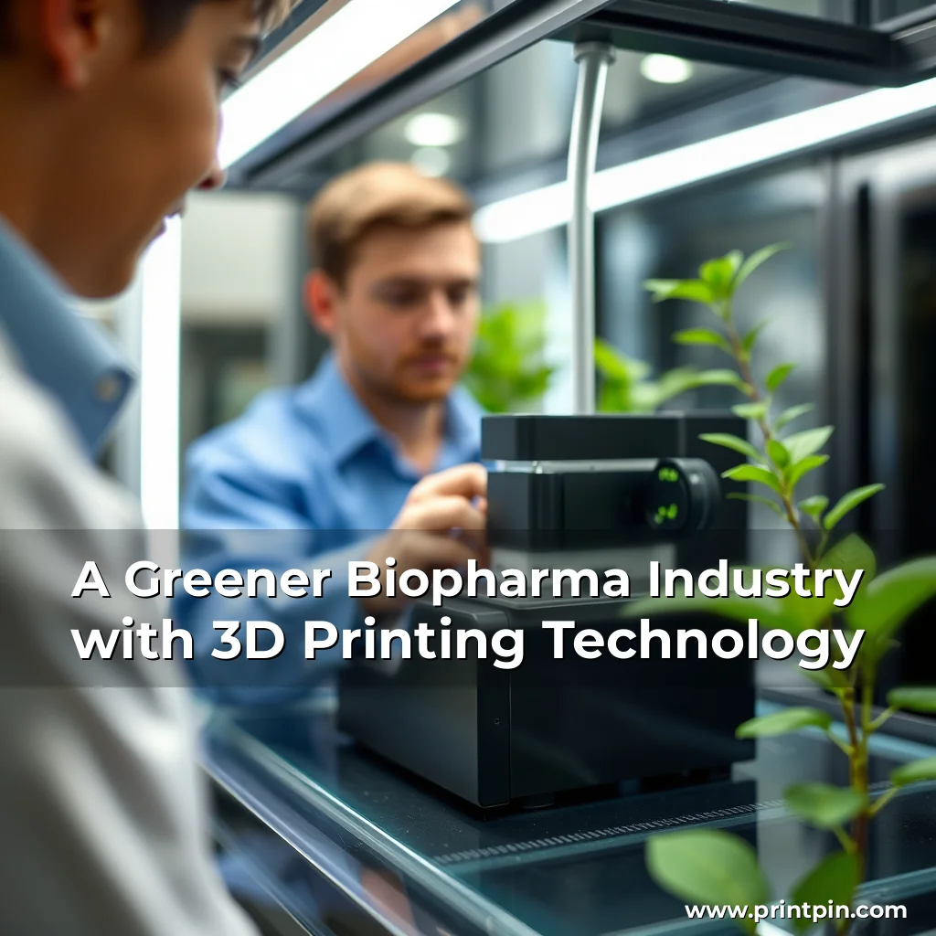 You are currently viewing A Greener Biopharma Industry with 3D Printing Technology