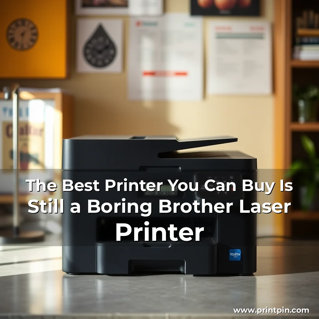Read more about the article The Best Printer You Can Buy Is Still a Boring Brother Laser Printer