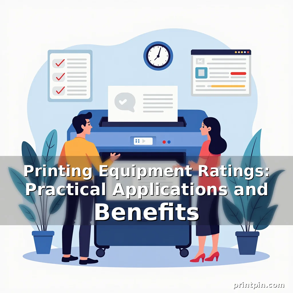 Read more about the article Printing Equipment Ratings: Practical Applications and Benefits