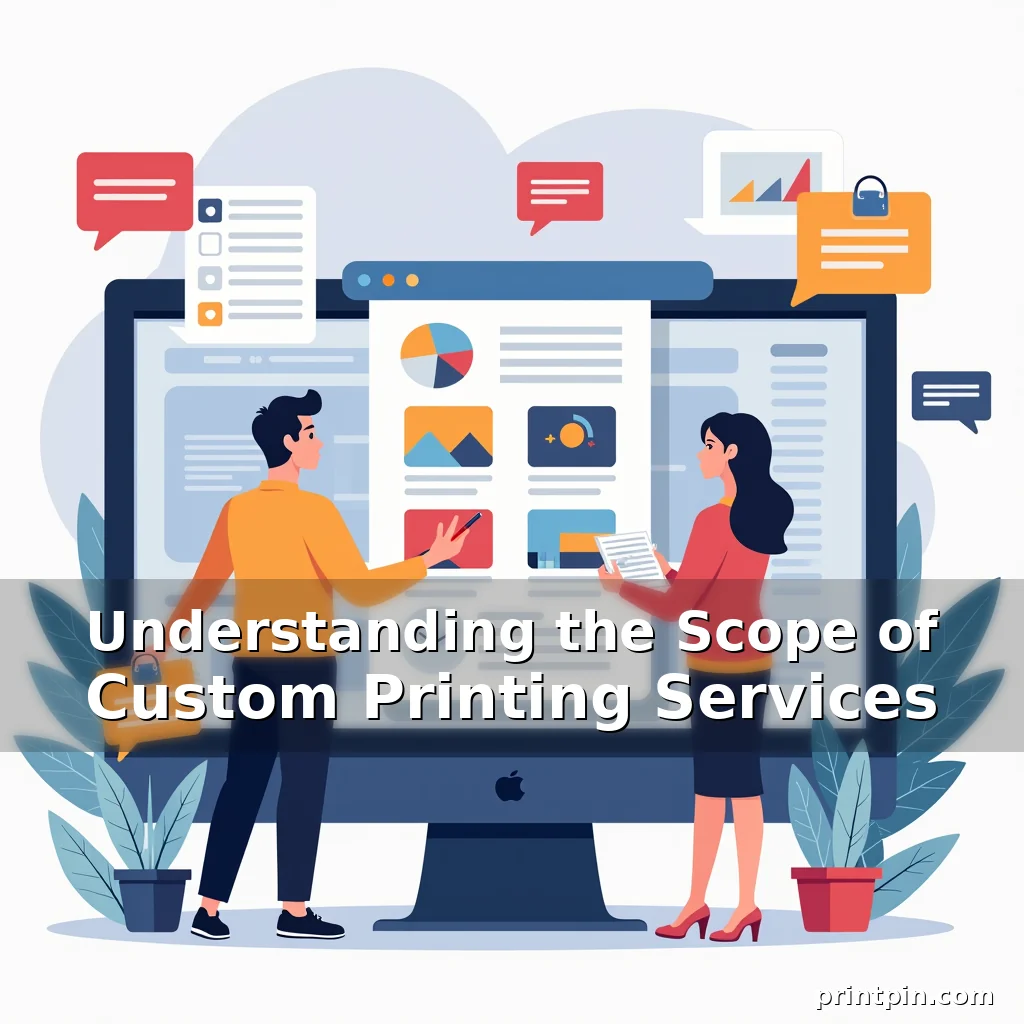 Read more about the article Understanding the Scope of Custom Printing Services