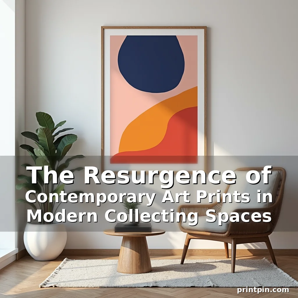 Read more about the article The Resurgence of Contemporary Art Prints in Modern Collecting Spaces