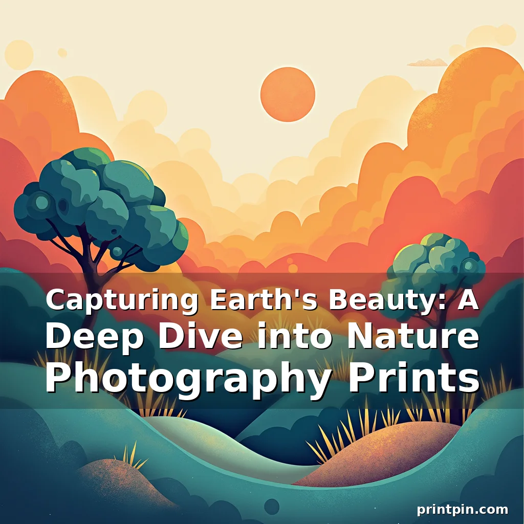 Read more about the article Capturing Earth’s Beauty: A Deep Dive into Nature Photography Prints