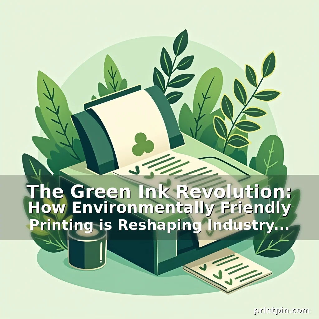 Read more about the article The Green Ink Revolution: How Environmentally Friendly Printing is Reshaping Industry Standards