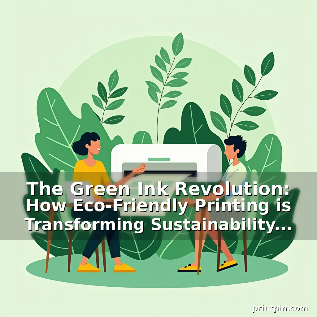 Read more about the article The Green Ink Revolution: How Eco-Friendly Printing is Transforming Sustainability Practices