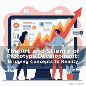 Artistic representation for The Art and Science of Prototype Development: Bridging Concepts to Reality