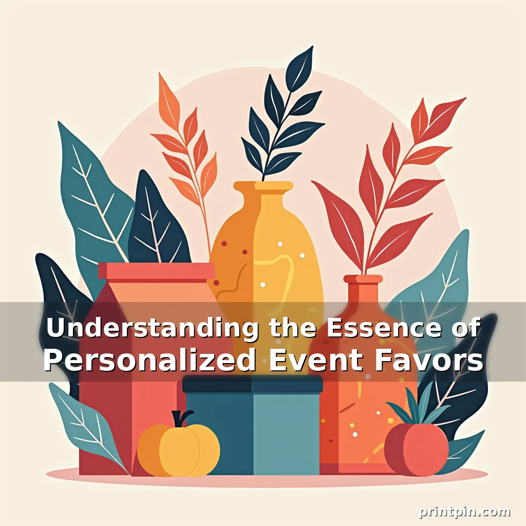 Read more about the article Understanding the Essence of Personalized Event Favors