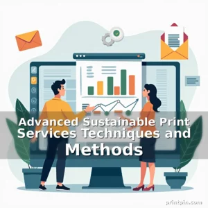 Artistic representation for Advanced Sustainable Print Services Techniques and Methods