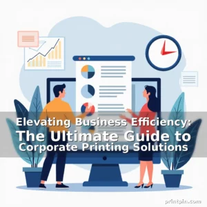 Read more about the article Elevating Business Efficiency: The Ultimate Guide to Corporate Printing Solutions