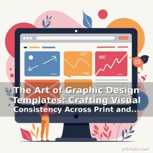 Artistic representation for The Art of Graphic Design Templates: Crafting Visual Consistency Across Print and Digital Media