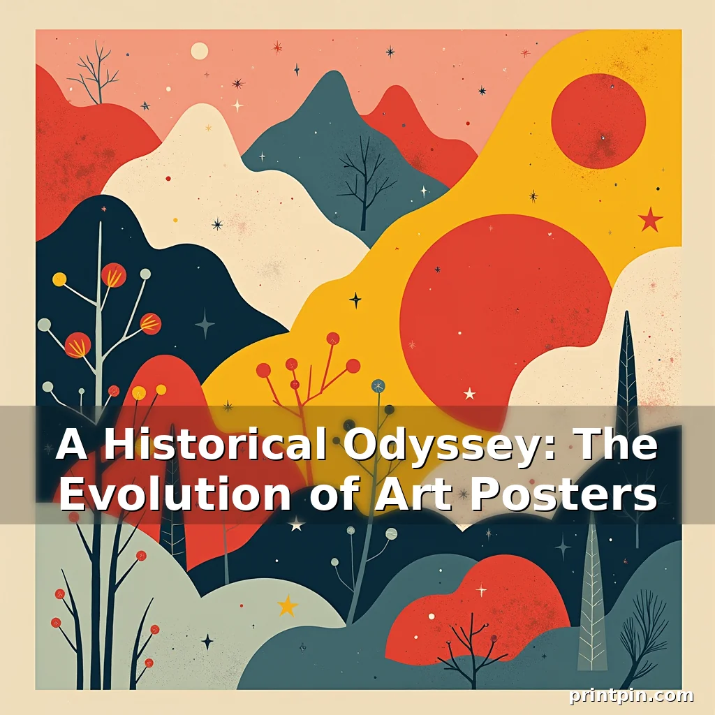 Read more about the article A Historical Odyssey: The Evolution of Art Posters