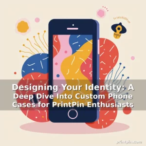 Artistic representation for Designing Your Identity: A Deep Dive Into Custom Phone Cases for PrintPin Enthusiasts