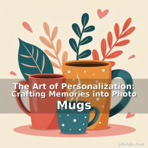 Artistic representation for The Art of Personalization: Crafting Memories into Photo Mugs
