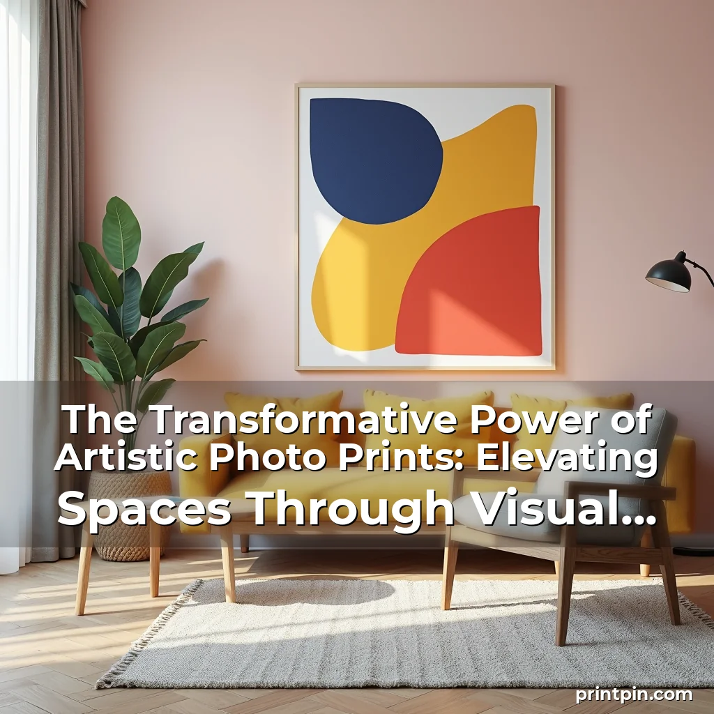 Read more about the article The Transformative Power of Artistic Photo Prints: Elevating Spaces Through Visual Storytelling