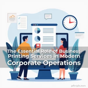 Read more about the article The Essential Role of Business Printing Services in Modern Corporate Operations