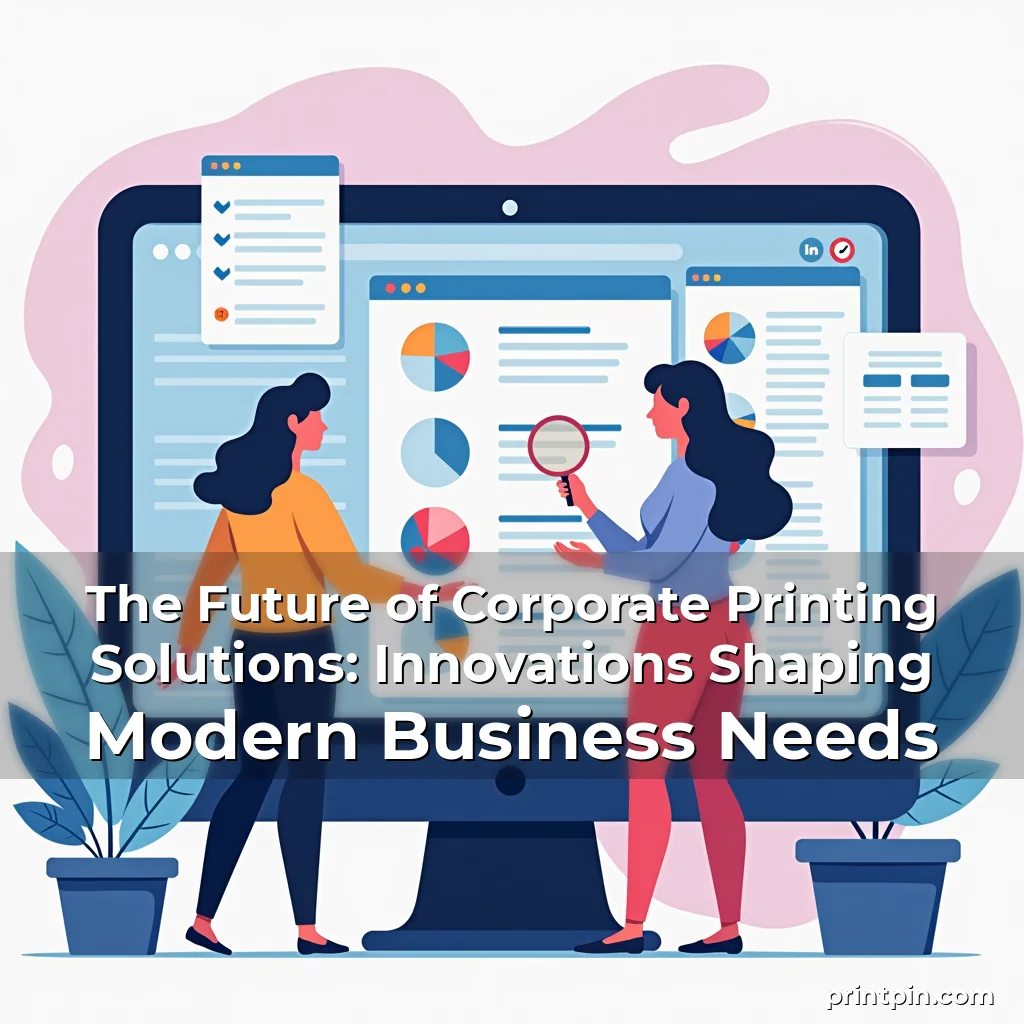 Read more about the article The Future of Corporate Printing Solutions: Innovations Shaping Modern Business Needs