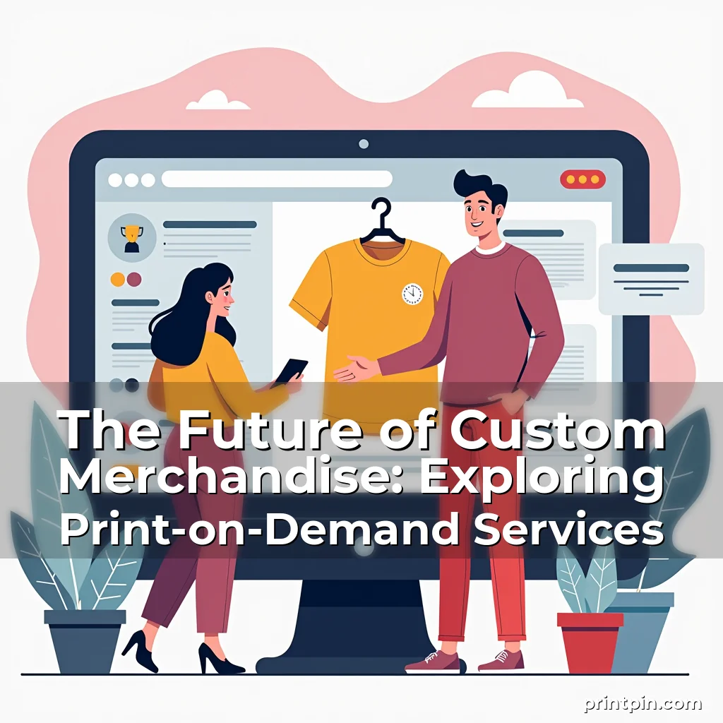 Read more about the article The Future of Custom Merchandise: Exploring Print-on-Demand Services