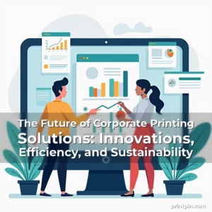 Read more about the article The Future of Corporate Printing Solutions: Innovations, Efficiency, and Sustainability