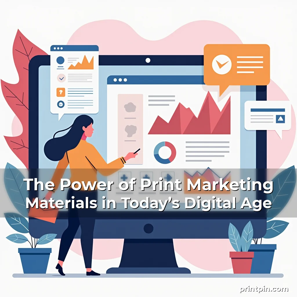 Read more about the article The Power of Print Marketing Materials in Today’s Digital Age