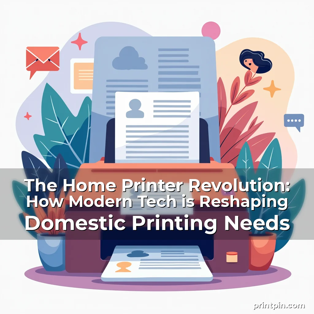 Read more about the article The Home Printer Revolution: How Modern Tech is Reshaping Domestic Printing Needs