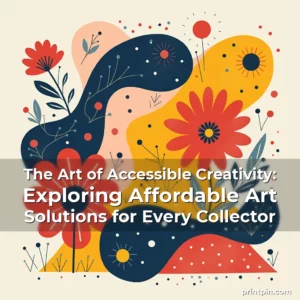 Read more about the article The Art of Accessible Creativity: Exploring Affordable Art Solutions for Every Collector